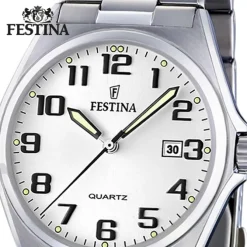 FESTINA Herren-Armbanduhr analog Quarz Edelstahl Klassik Uhr UF16374/9