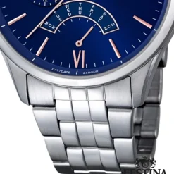 FESTINA Herren-Armbanduhr Retrograde Analog Quarz Edelstahl silber UF16822/3