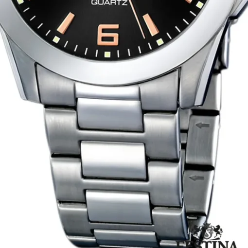 FESTINA Herren-Armbanduhr analog Quarz Edelstahl Klassik Uhr UF16376/6