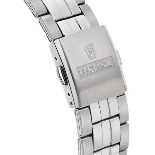 FESTINA Herren-Armbanduhr Retrograde Analog Quarz Edelstahl silber UF16822/3
