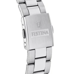 FESTINA Herren-Armbanduhr Timeless Chronograph Quarz Edelstahl silber UF16820/2