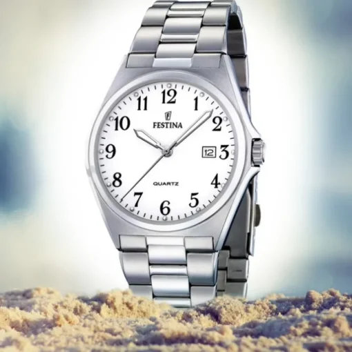 FESTINA Herren-Armbanduhr analog Quarz Edelstahl Klassik Uhr UF16374/1