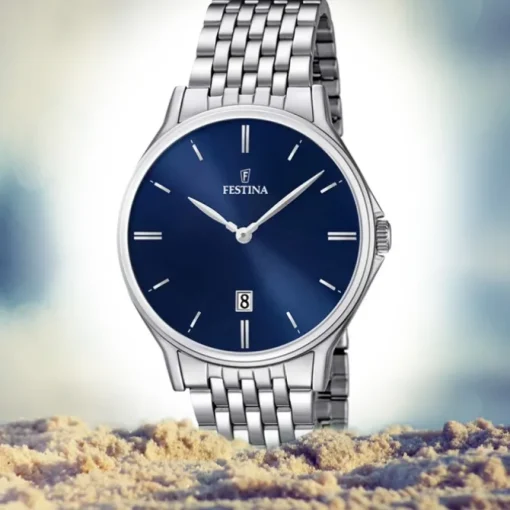FESTINA Herren-Armbanduhr analog Klassik Quarz Edelstahl UF16744/3