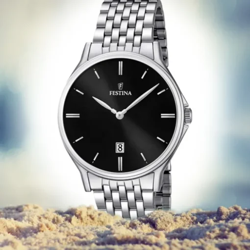FESTINA Herren-Armbanduhr analog Klassik Quarz Edelstahl UF16744/4