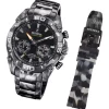 Festina Herrenuhr Chrono Bike Armbanduhr Edelstahl grau schwarz UF20545/1