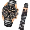 Festina Herrenuhr Chrono Bike F20548/1 Armbanduhr Edelstahl schwarz UF20548/1