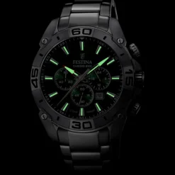 Festina Herrenuhr Chrono Bike F20543/3 Armbanduhr Edelstahl silber UF20543/3