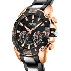 Festina Herrenuhr Chrono Bike F20548/1 Armbanduhr Edelstahl schwarz UF20548/1