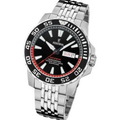 Festina Herrenuhr Edelstahl silber Festina The Originals Armbanduhr UF20661/3