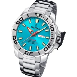 Festina Herrenuhr Edelstahl silber Festina The Originals Armbanduhr UF20665/6