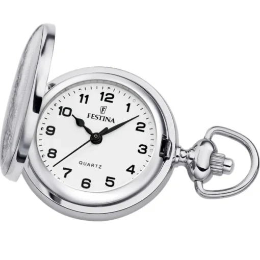 Festina Herrenuhr Edelstahl silber Festina Taschenuhr Taschenuhr UF2035/1