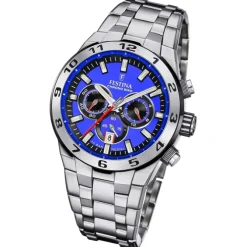 Festina Herrenuhr Edelstahl silber Festina Chrono Bike Armbanduhr UF20670/3