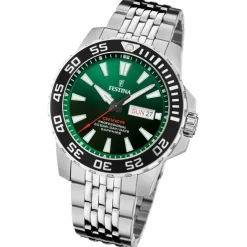 Festina Herrenuhr Edelstahl silber Festina The Originals Armbanduhr UF20661/2