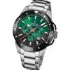 Festina Herrenuhr Edelstahl silber Festina Chrono Bike Armabnduhr UF20641/B