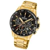 Festina Herrenuhr Edelstahl gold Timeless Chronograph Armbanduhr UF20634/5