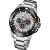 Festina Herrenuhr Edelstahl silber Festina Chrono Bike Armbanduhr UF20641/1