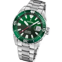 Festina Herrenuhr Edelstahl silber Festina The Originals Armbanduhr UF20669/2