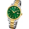 Festina Herrenuhr Edelstahl silber gold Festina Swiss made Armbanduhr UF20027/3