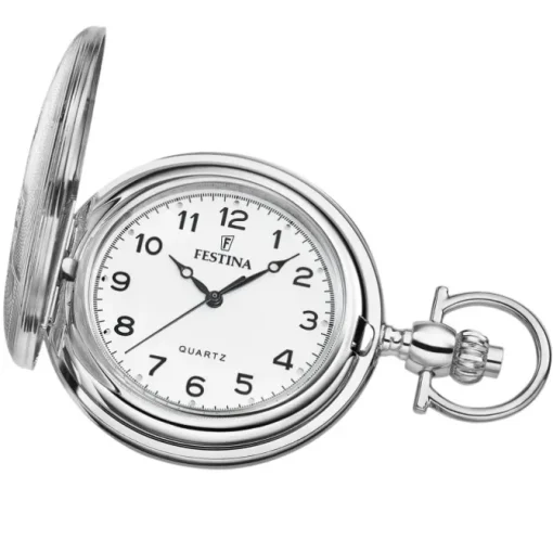 Festina Herrenuhr Edelstahl silber Festina Taschenuhr Taschenuhr UF2038/1