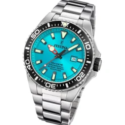 Festina Herrenuhr Edelstahl silber Festina The Originals Armbanduhr UF20663/5