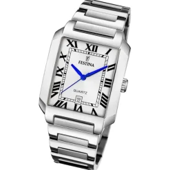 Festina Herrenuhr Edelstahl silber Festina Trend Armbanduhr UF20677/1