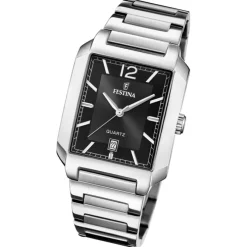 Festina Herrenuhr Edelstahl silber Festina Trend Armbanduhr UF20677/4