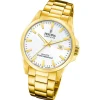 Festina Herrenuhr Edelstahl gold Festina Swiss made Armbanduhr UF20044/2
