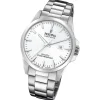Festina Herrenuhr Edelstahl silber Festina Swiss Made Armbanduhr UF20024/2
