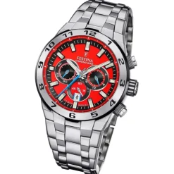 Festina Herrenuhr Edelstahl silber Festina Chrono Bike Armbanduhr UF20670/5