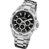 Festina Herrenuhr Edelstahl silber Festina Multifunktion Armbanduhr UF20623/4