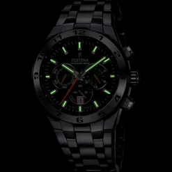 Festina Herrenuhr Edelstahl silber Festina Chrono Bike Armbanduhr UF20670/2