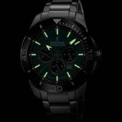 Festina Herrenuhr Edelstahl silber Festina Chrono Bike Armbanduhr UF20641/3