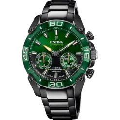 Festina Herrenuhr Edelstahl schwarz Festina Chrono Bike Smartwatch UF20548/2