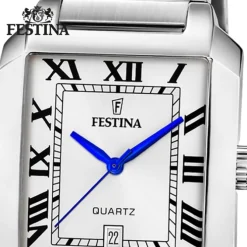 Festina Herrenuhr Edelstahl silber Festina Trend Armbanduhr UF20677/1