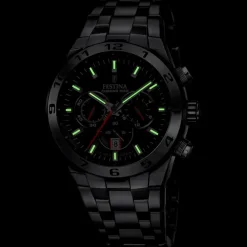 Festina Herrenuhr Edelstahl silber Festina Chrono Bike Armbanduhr UF20670/6