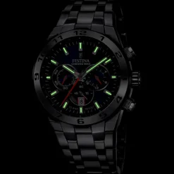 Festina Herrenuhr Edelstahl silber Festina Chrono Bike Armbanduhr UF20670/1