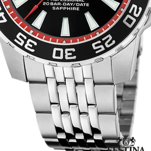 Festina Herrenuhr Edelstahl silber Festina The Originals Armbanduhr UF20661/3