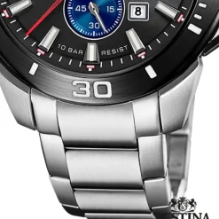 Festina Herrenuhr Edelstahl silber Festina Chrono bike Armbanduhr UF20641/C