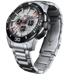 Festina Herrenuhr Edelstahl silber Festina Chrono Bike Armbanduhr UF20641/1