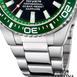 Festina Herrenuhr Edelstahl silber Festina The Originals Armbanduhr UF20663/2