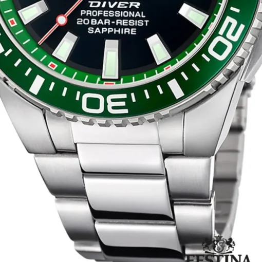 Festina Herrenuhr Edelstahl silber Festina The Originals Armbanduhr UF20663/2