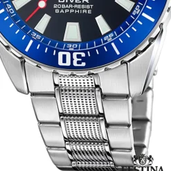 Festina Herrenuhr Edelstahl silber Festina The Originals Armbanduhr UF20669/1