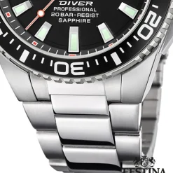 Festina Herrenuhr Edelstahl silber Festina The Originals Armbanduhr UF20663/3