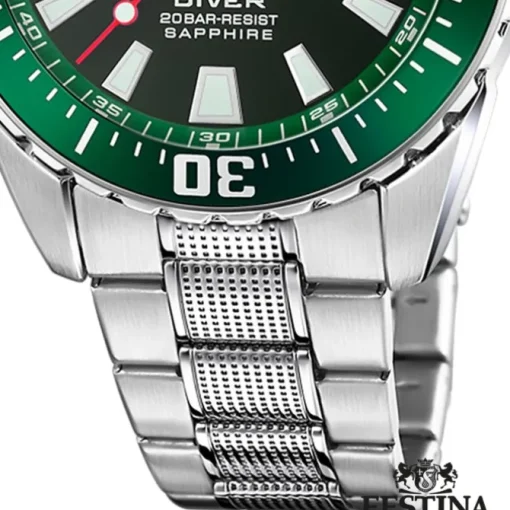 Festina Herrenuhr Edelstahl silber Festina The Originals Armbanduhr UF20669/2