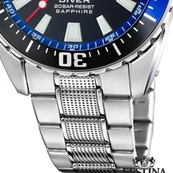Festina Herrenuhr Edelstahl silber Festina The Originals Armbanduhr UF20669/5