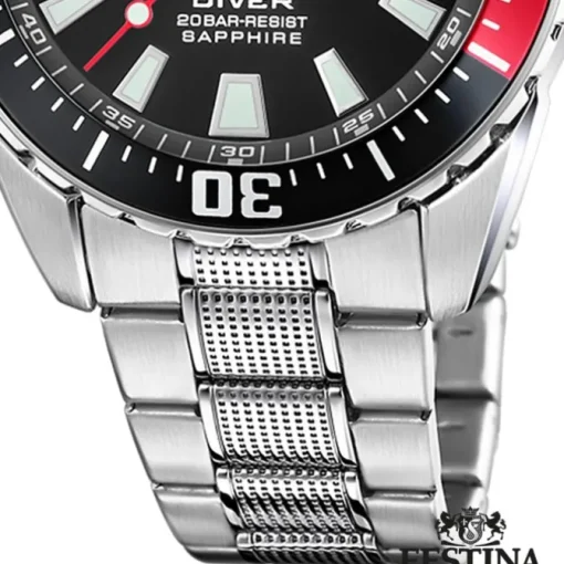Festina Herrenuhr Edelstahl silber Festina The Originals Armbanduhr UF20669/6