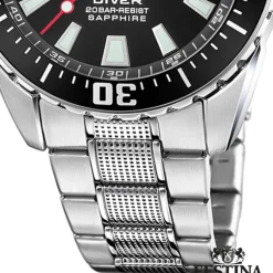 Festina Herrenuhr Edelstahl silber Festina The Originals Armbanduhr UF20669/3