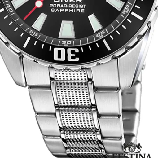 Festina Herrenuhr Edelstahl silber Festina The Originals Armbanduhr UF20669/3