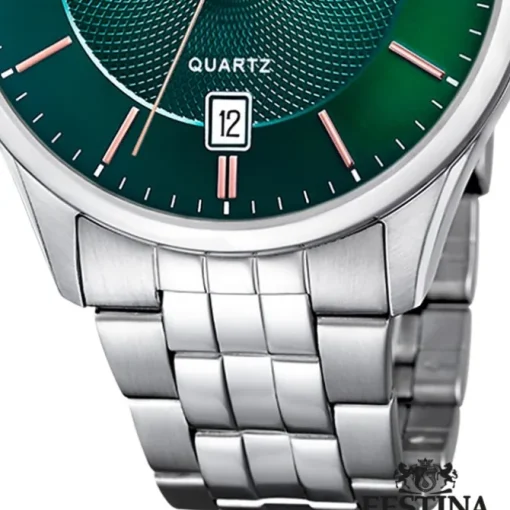 Festina Herrenuhr Edelstahl silber Festina Klassik Armbanduhr UF20425/7
