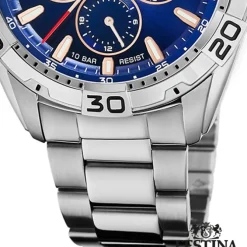 Festina Herrenuhr Edelstahl silber Festina Multifunktion Armbanduhr UF20623/2